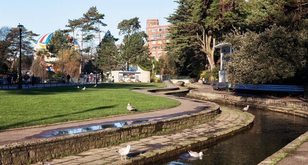 Bournemouth Gardens a great place to relax on your stag do