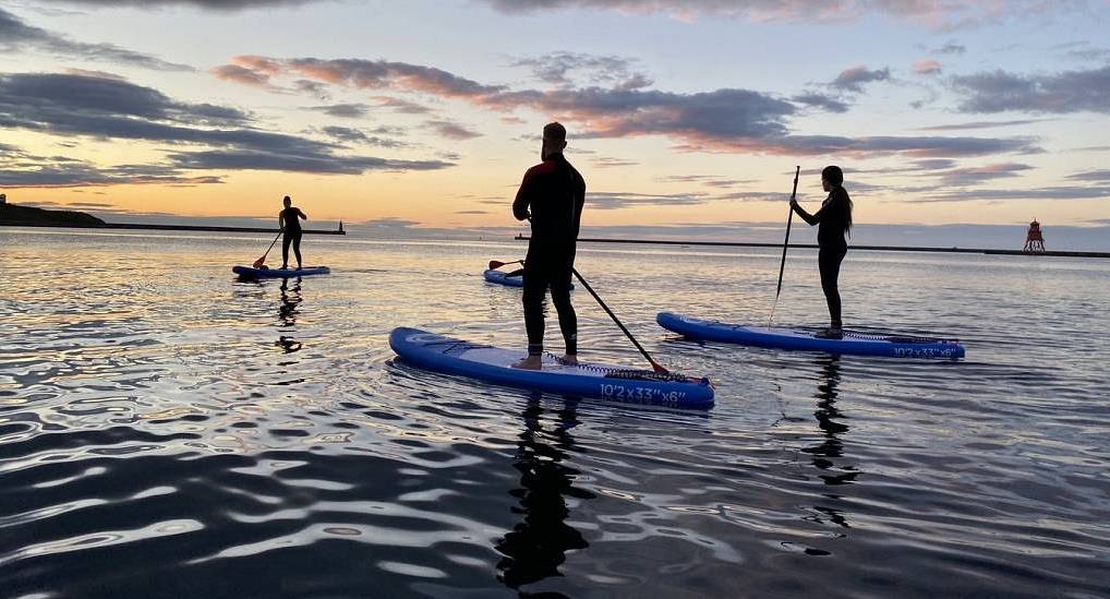 Stag do on paddleboards