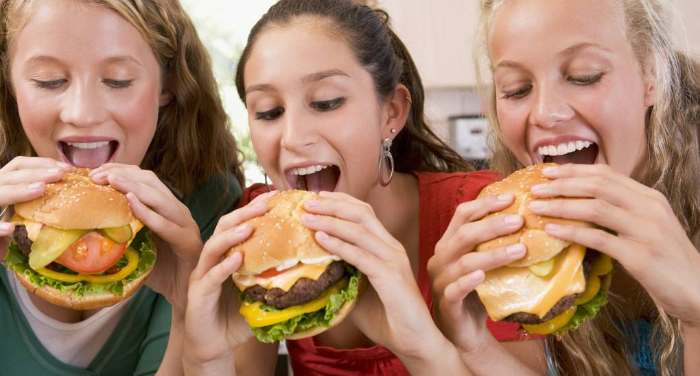 Burger Meal and a Drink