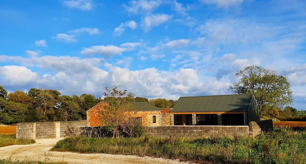 Hen Party Accommodation Outside view of Lets