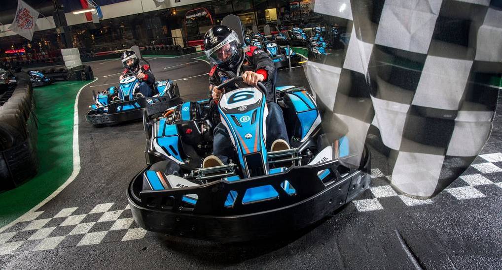 Karting is a popular stag do activity in Gdansk