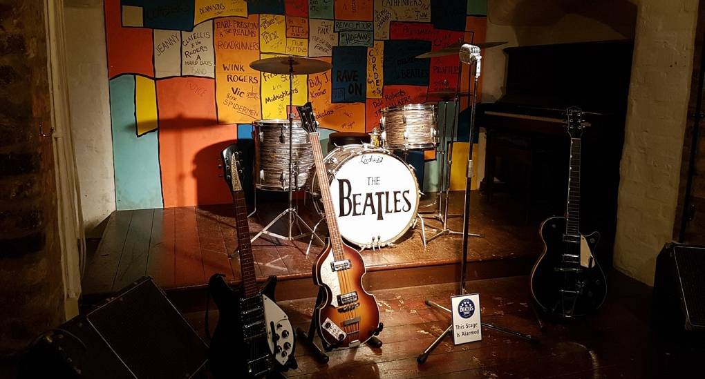 The world famous Cavern Club, where The Beatles started