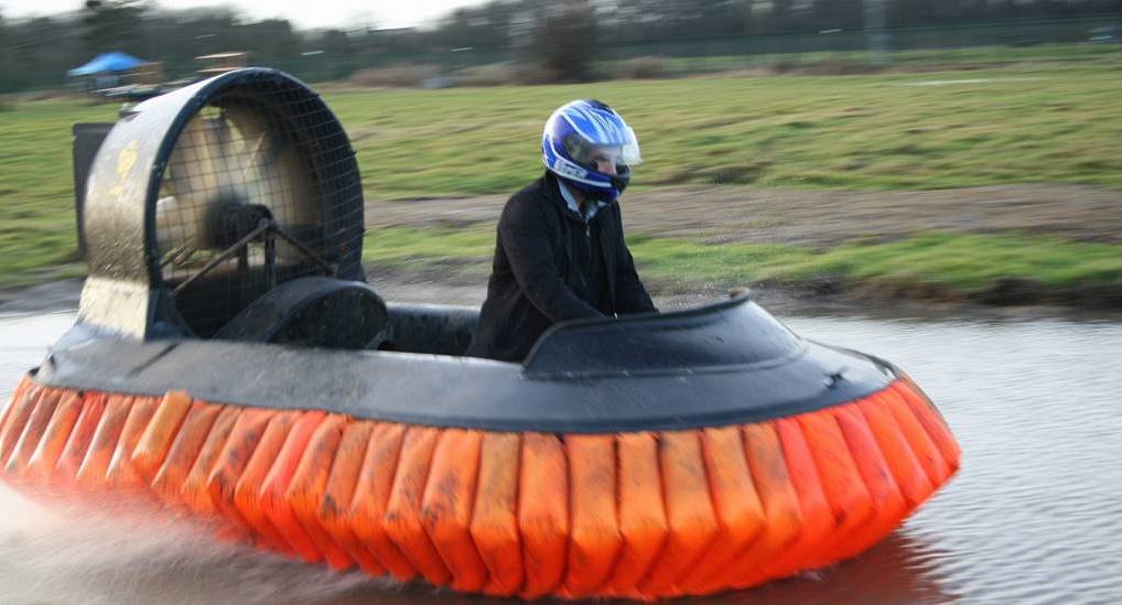 Hovercrafts are one of the more unique Reading stag activities