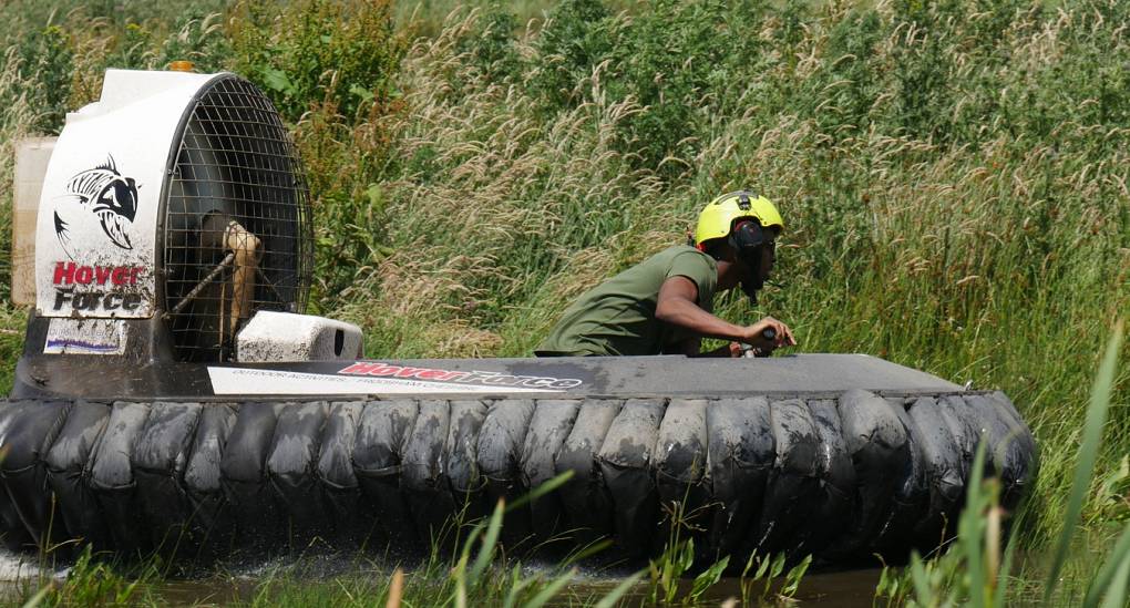 Hovercrafts are a great stag do activity