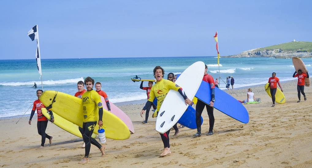 Newquay is the surfing capital of the UK great for stag dos