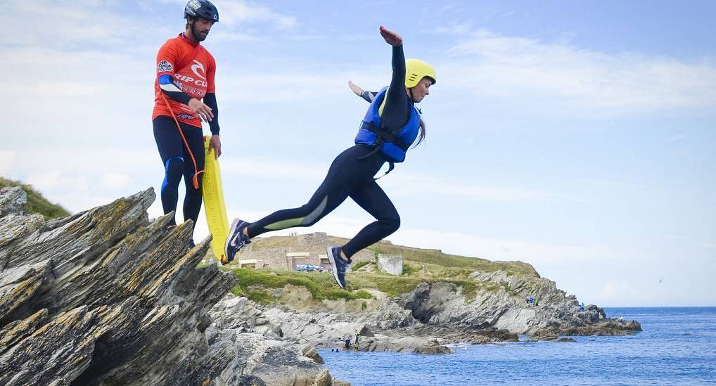 Coasteering is great for Valencia hen dos